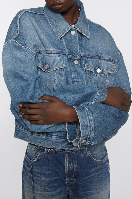 (image for) Sweet Denim jacket - Relaxed cropped fit